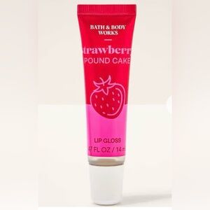 Bath & Body Works Strawberry Pound Cake Lip Gloss